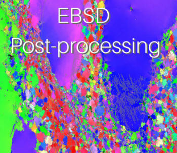 EBSD Post-process在g S的tware