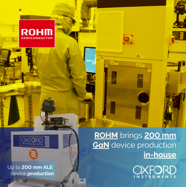 ROHM自建 200 毫米GaN器件量产产线 