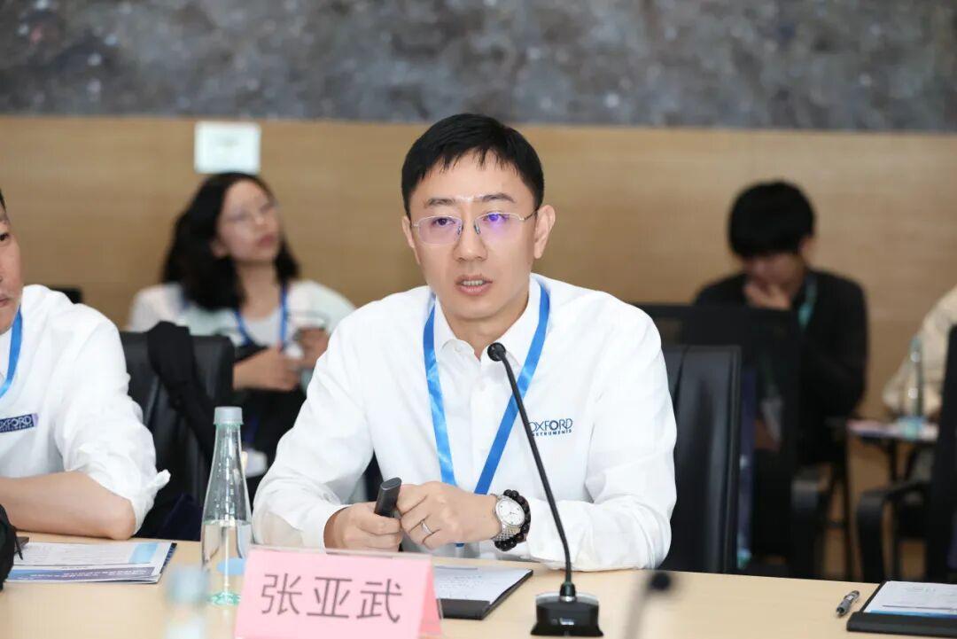 牛津仪器影像及分析事业部中国区销售总监张亚武 现场致辞